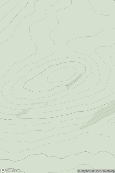 Thumbnail image for Craighead Hill [Carrick and Galloway] showing contour plot for surrounding peak